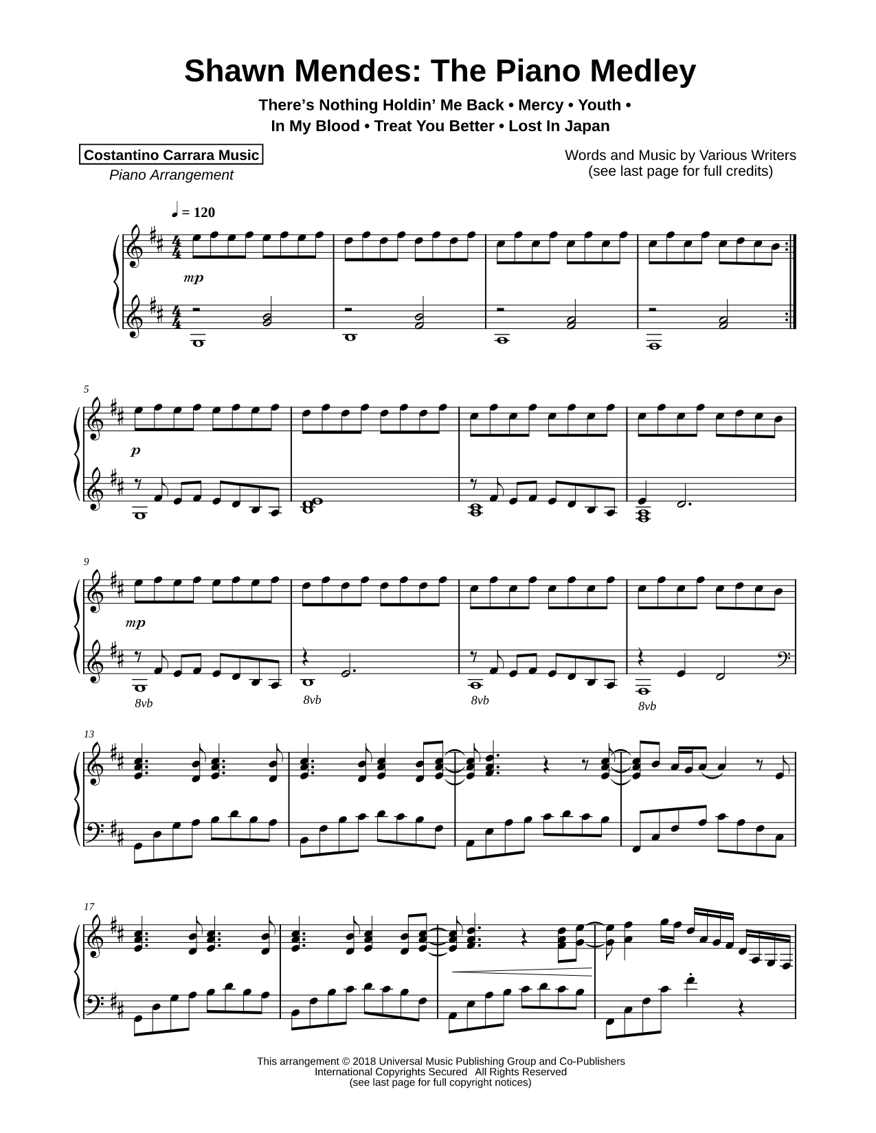 Shawn Mendes: The Piano Medley