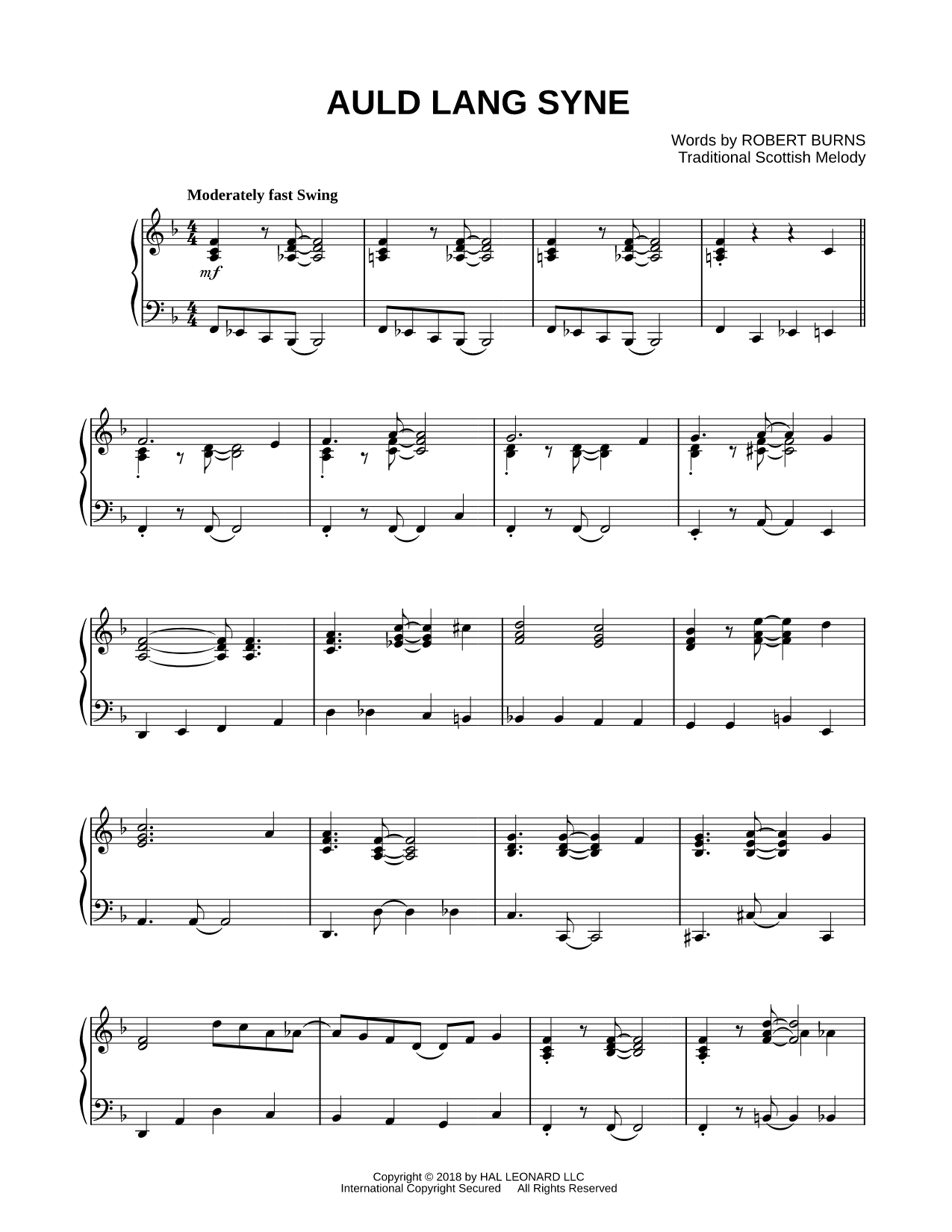 Auld Lang Syne
