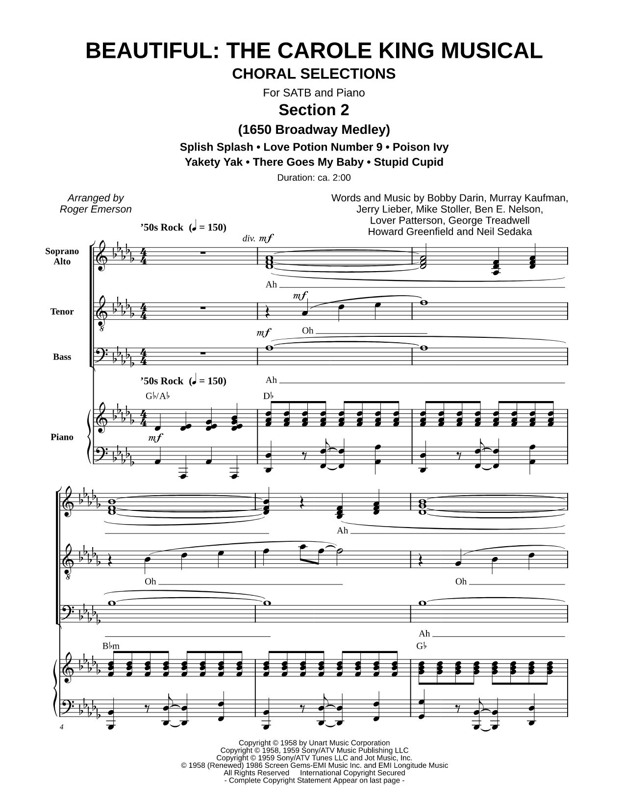 Beautiful: The Carole King Musical, Section 2