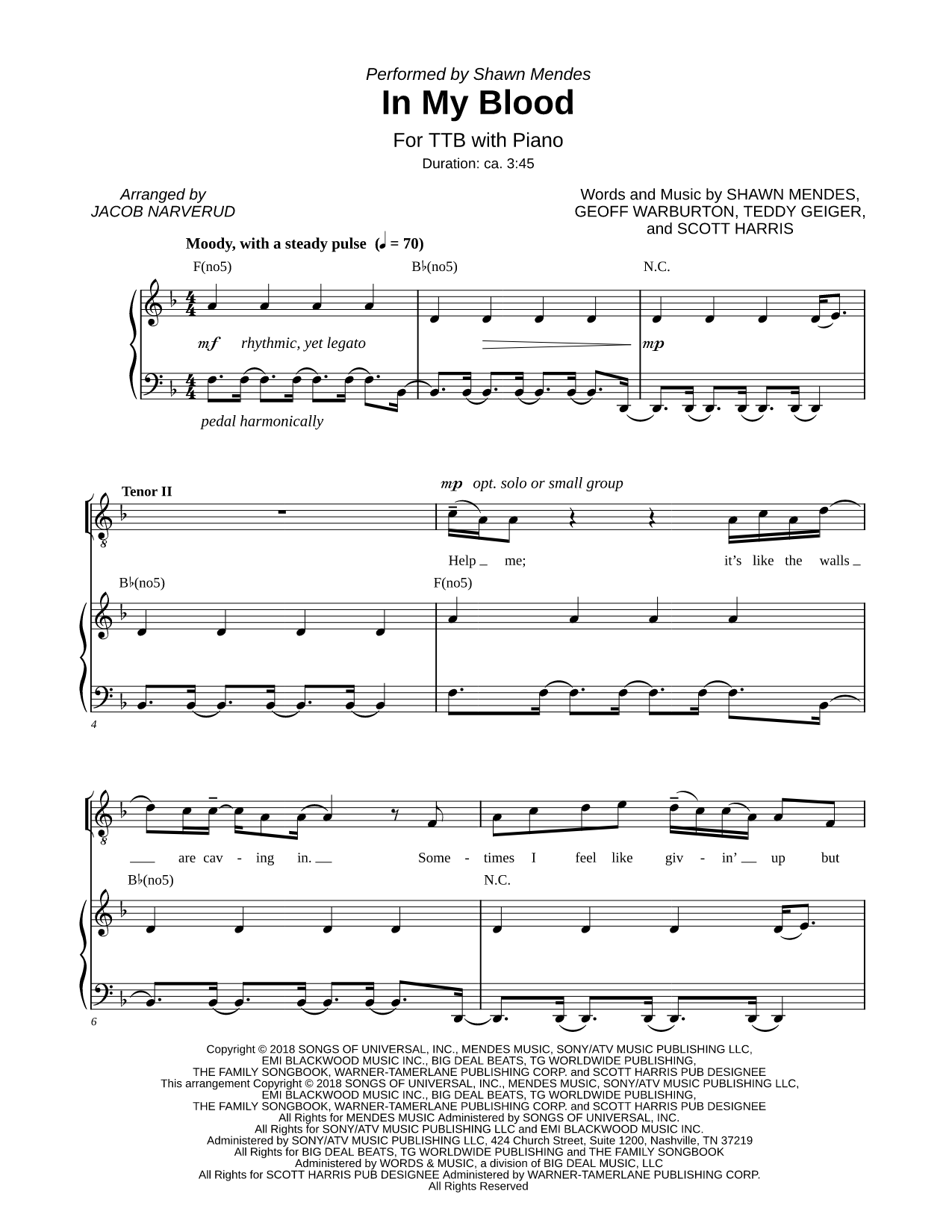 In My Blood