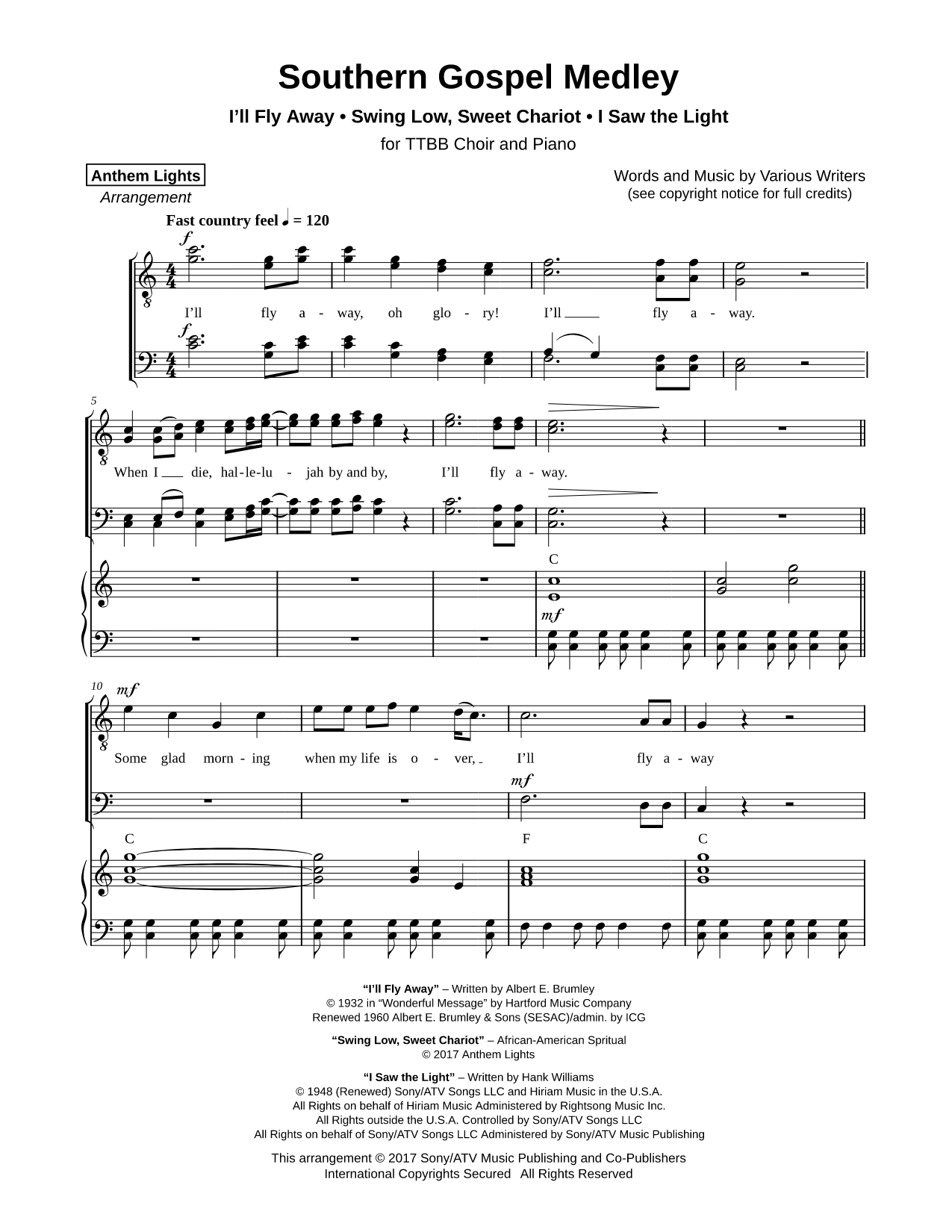 Southern Gospel Medley