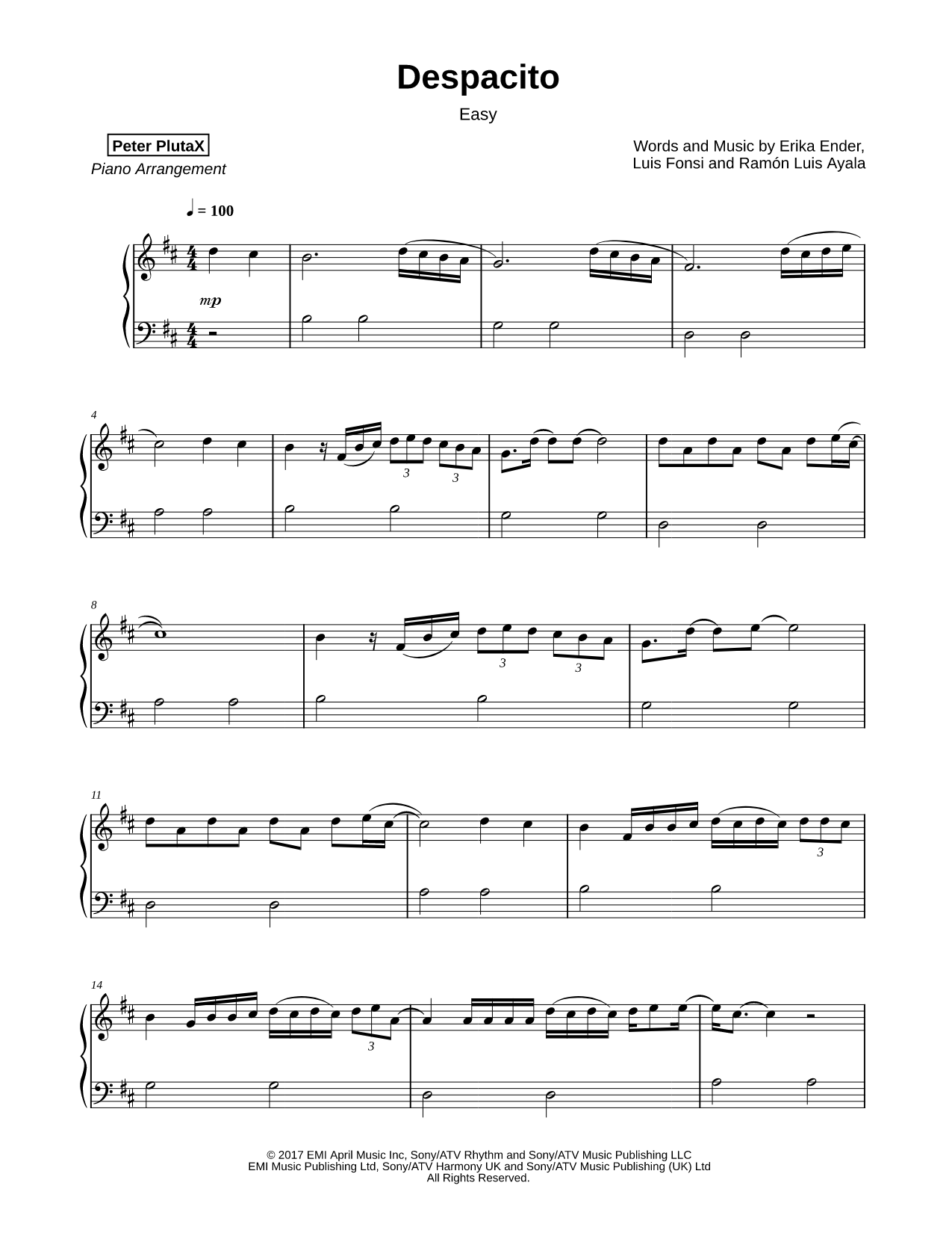 Despacito [easy]
