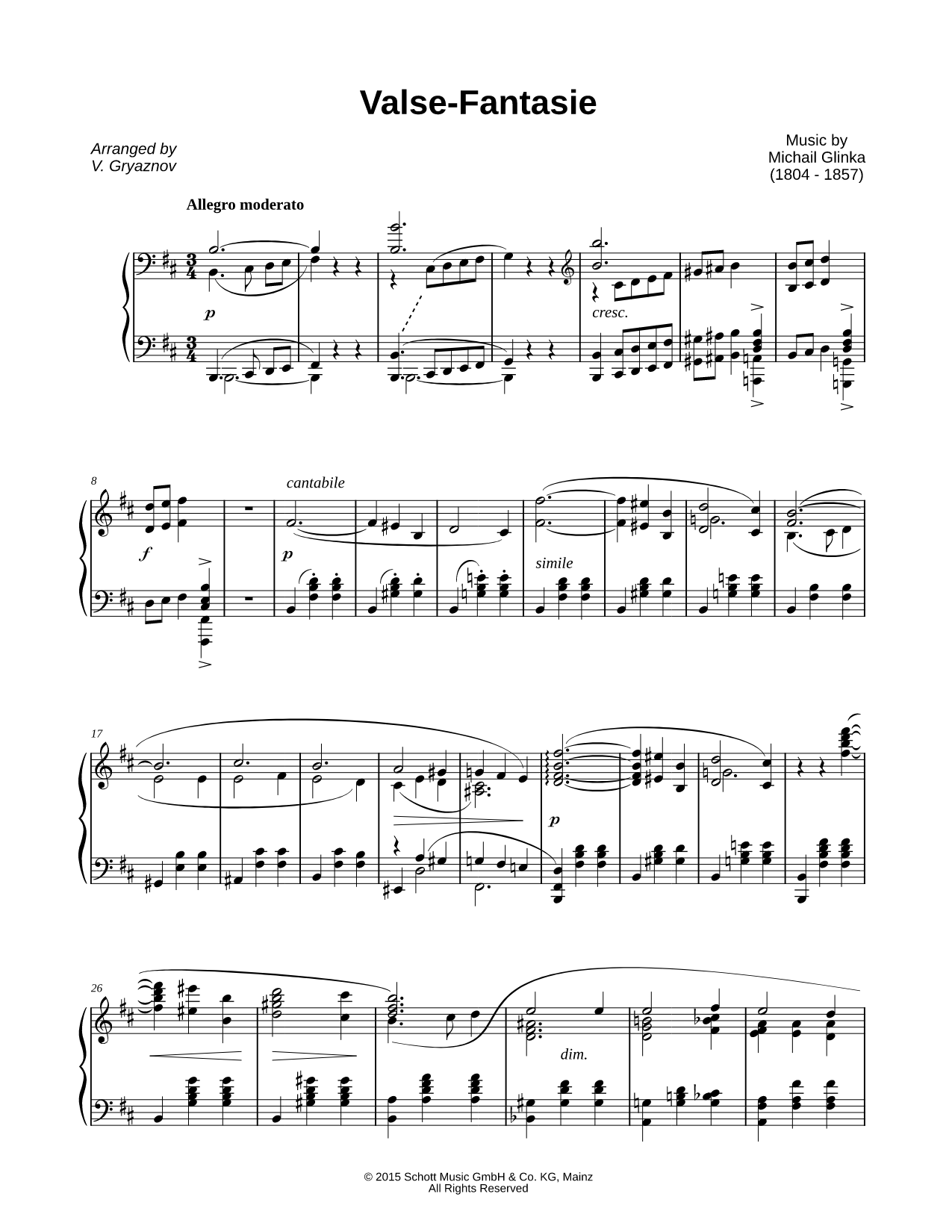 Valse-Fantasie
