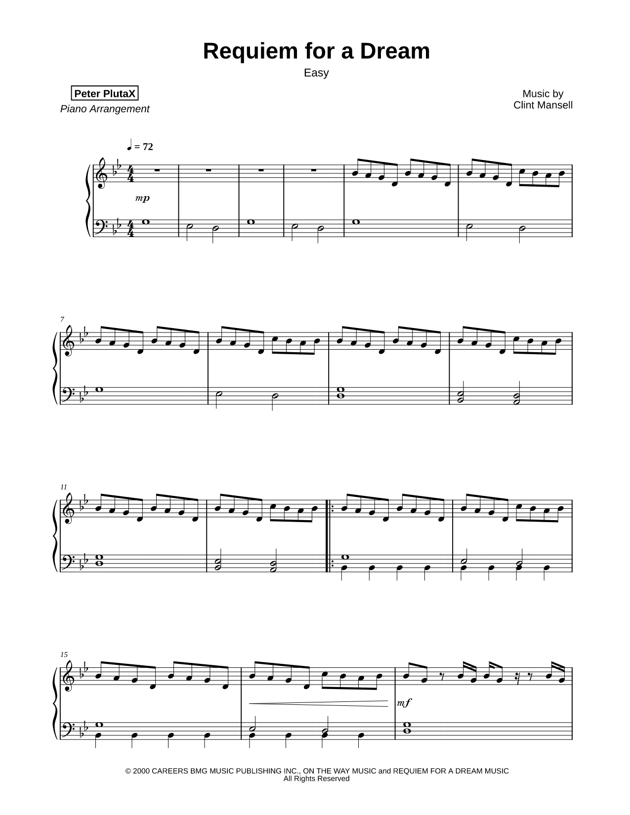 Requiem for a Dream [easy]