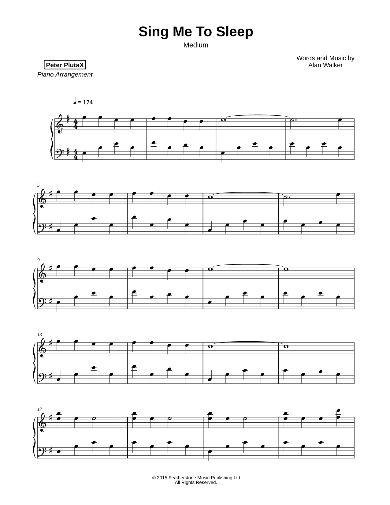 Sing Me to Sleep [medium]