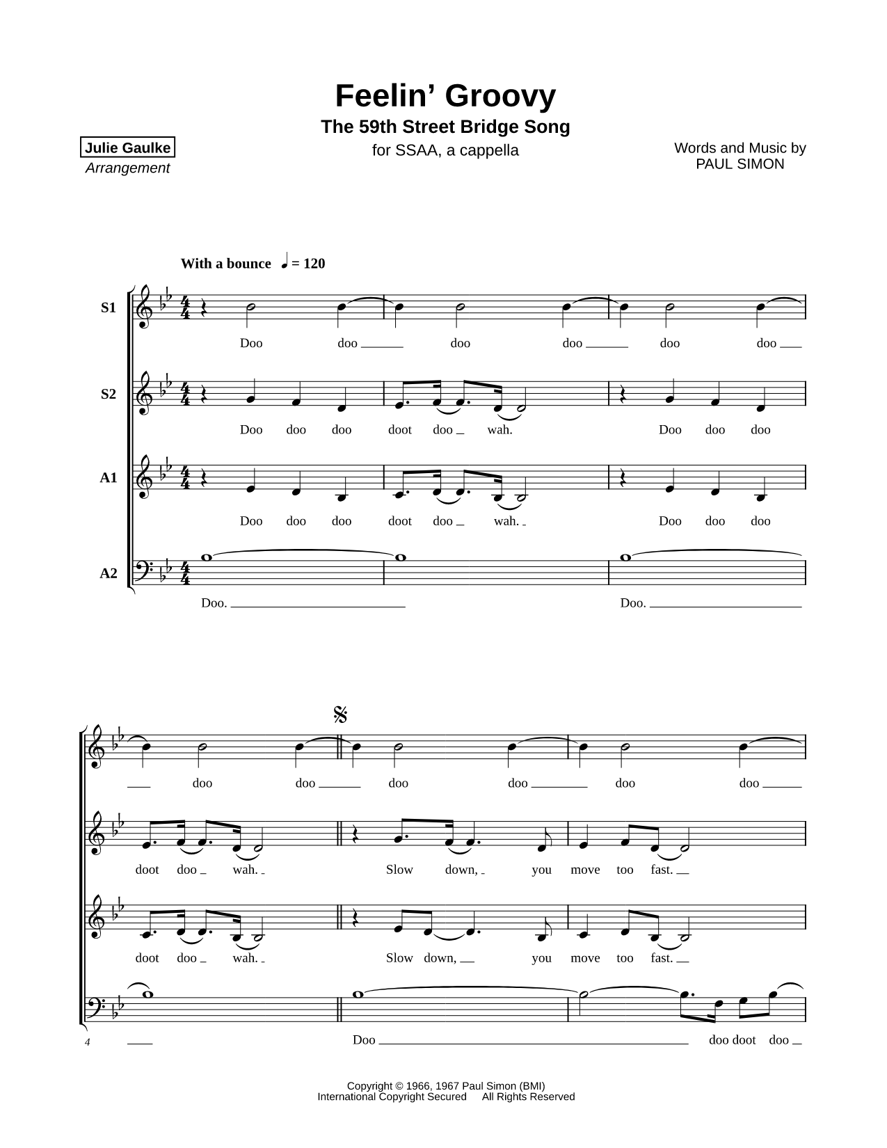 The 59th Street Bridge Song (Feelin' Groovy)