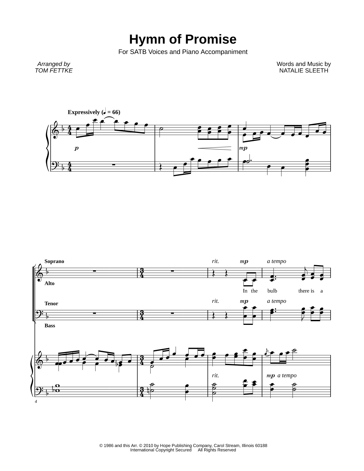 Hymn of Promise