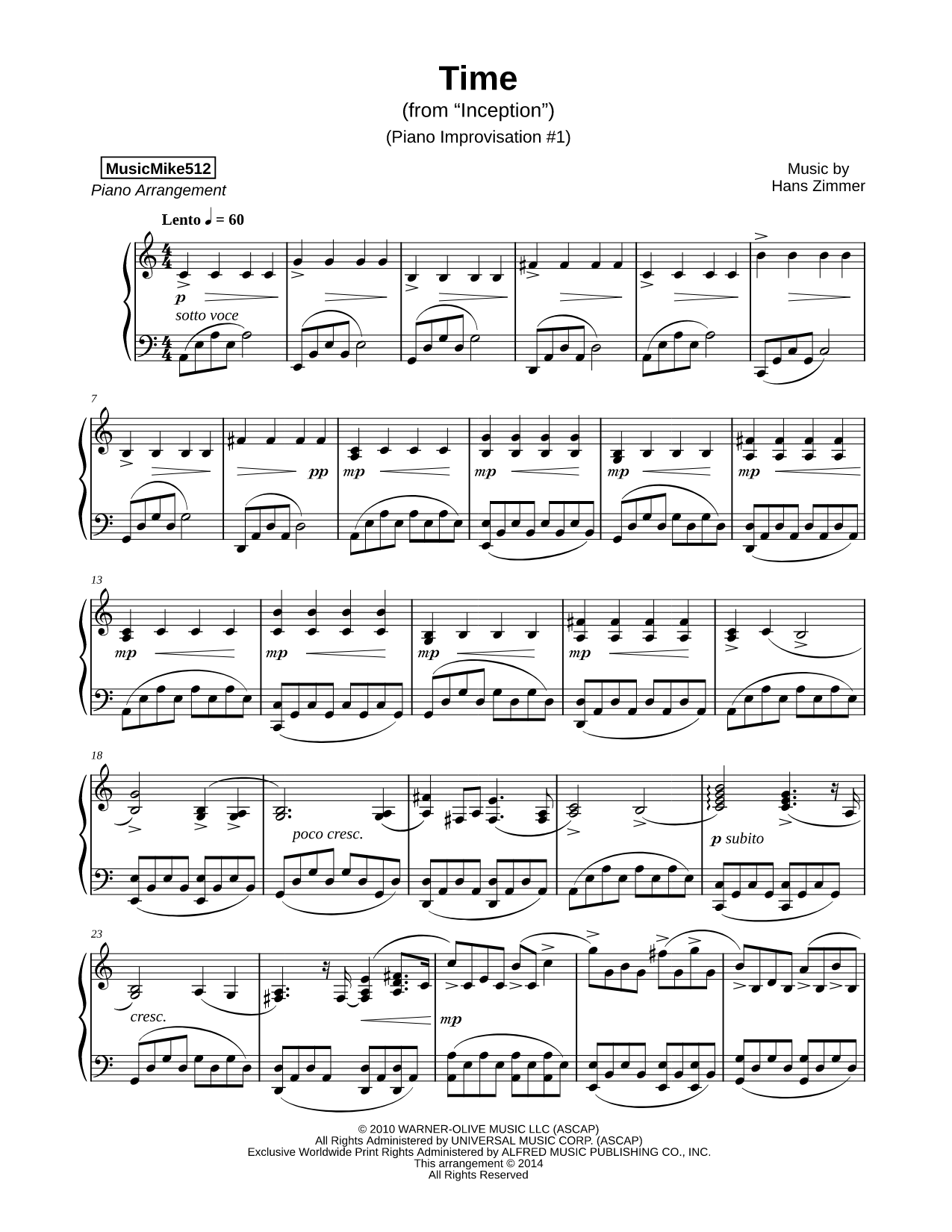 Time (Piano Improvisation #1)