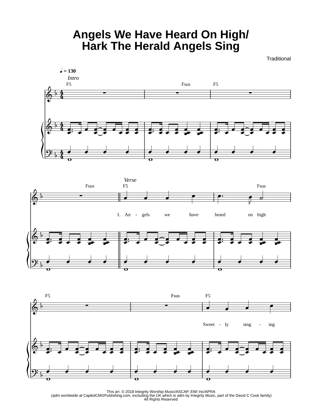 Angels We Have Heard on High / Hark the Herald Angels Sing