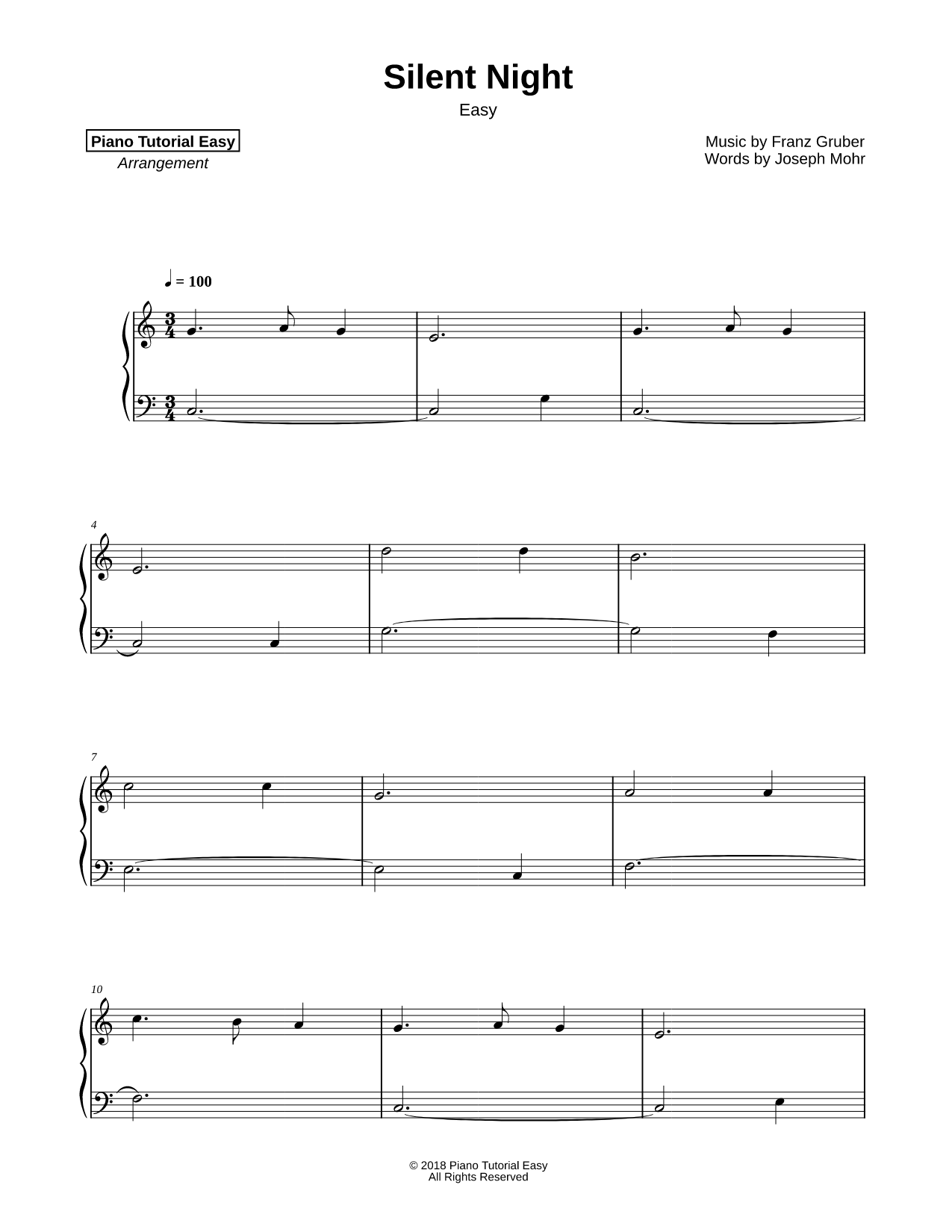 Silent Night [easy]