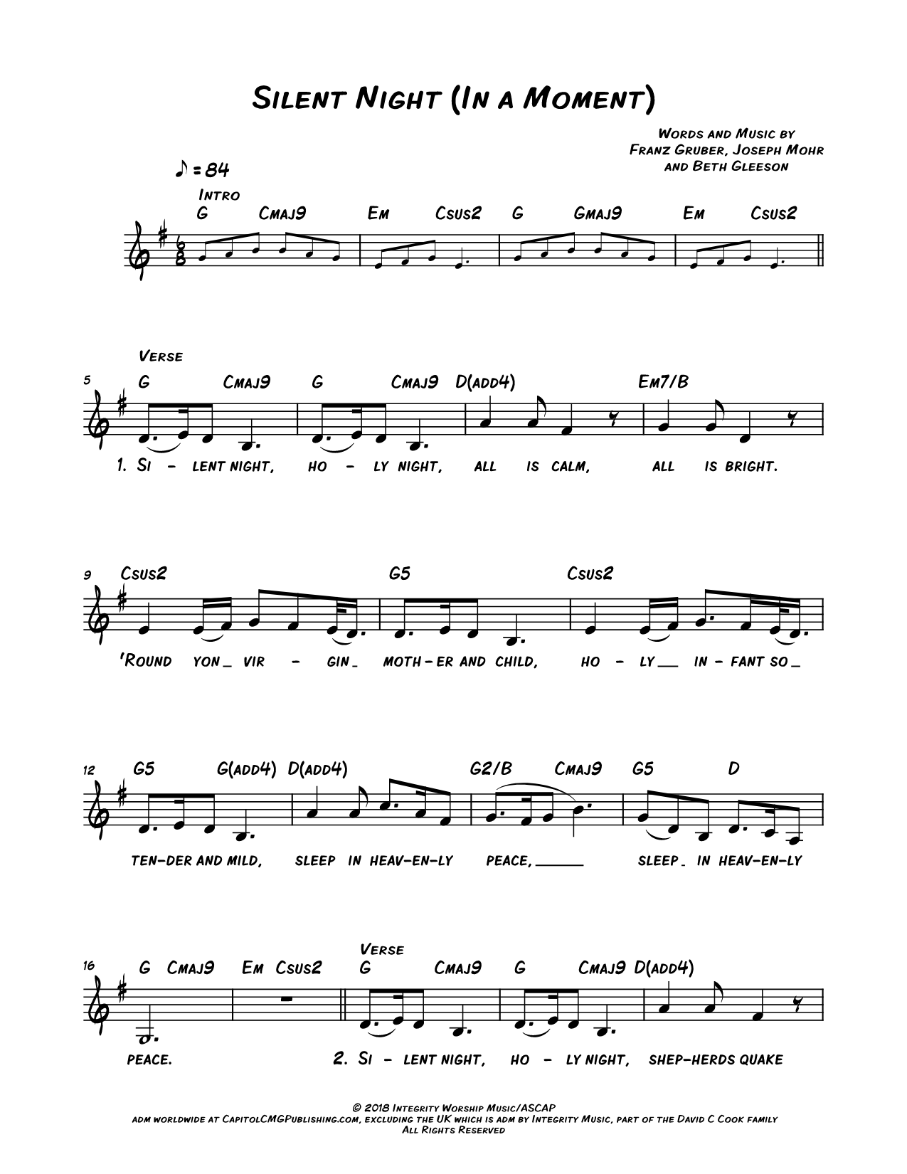 Silent Night (In a Moment)