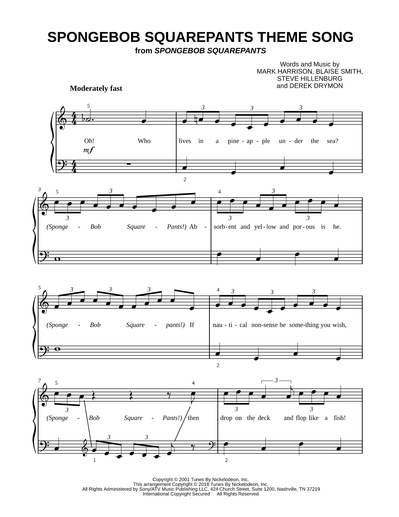 SpongeBob SquarePants Theme Song