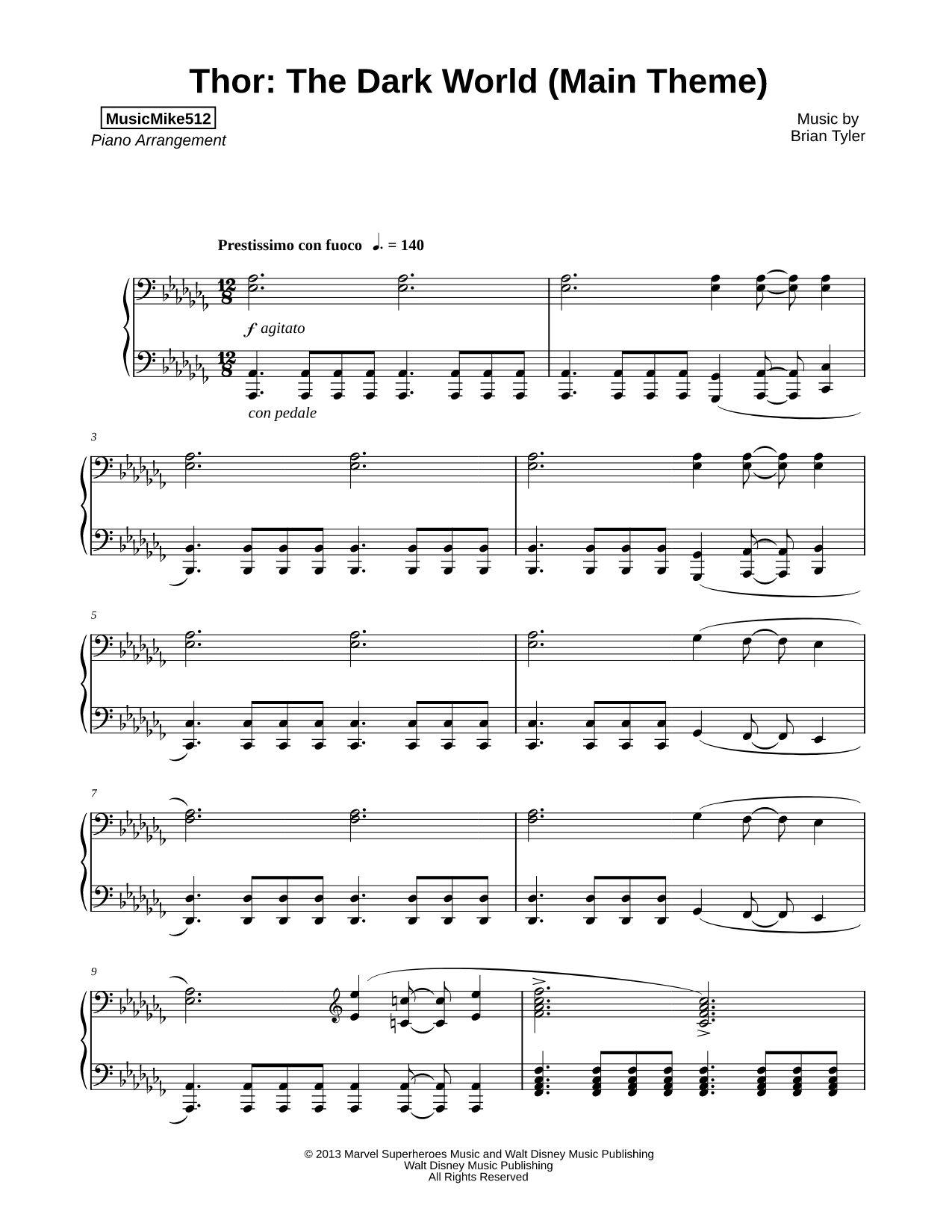 Thor: The Dark World (Main Theme)