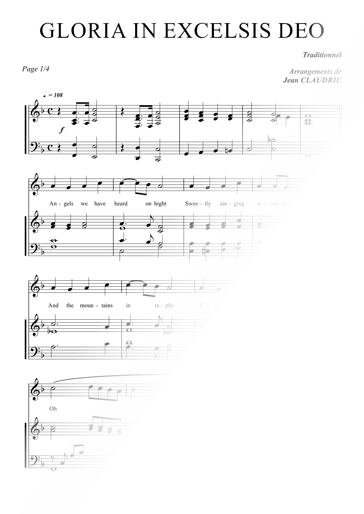 Gloria in Excelsis Deo