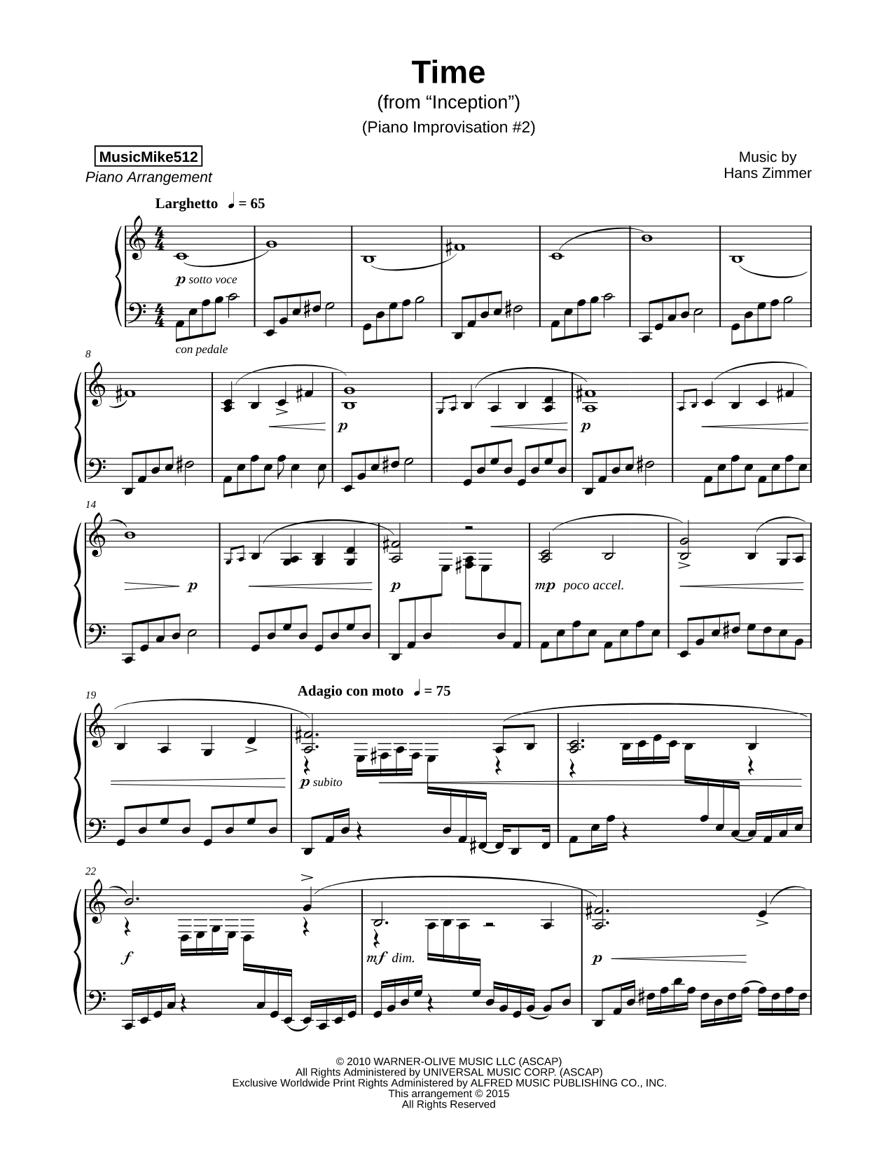 Time (Piano Improvisation #2)