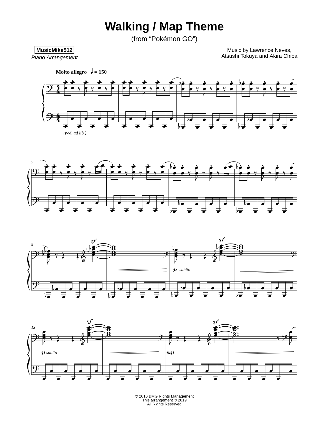 Walking (Map Theme)