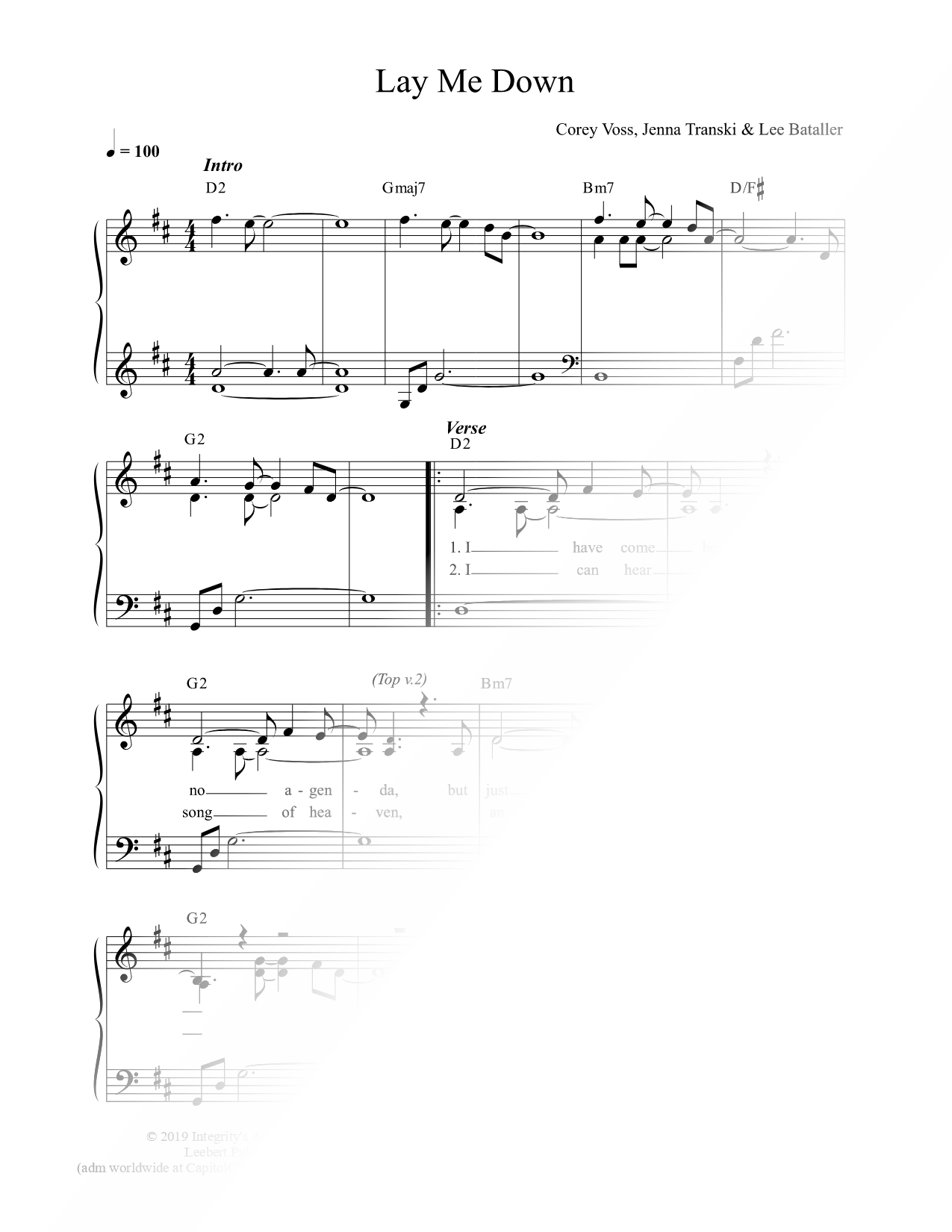 Lay Me Down