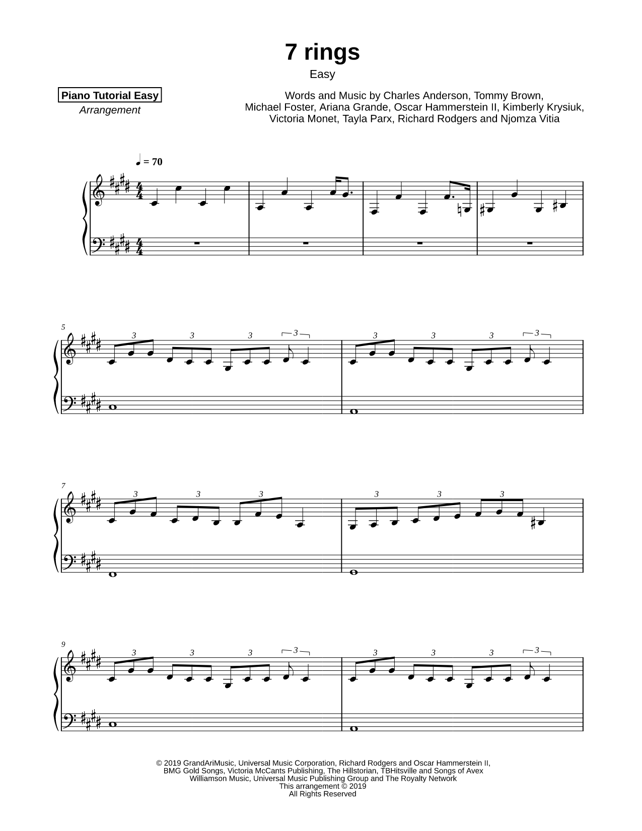 7 rings [easy]