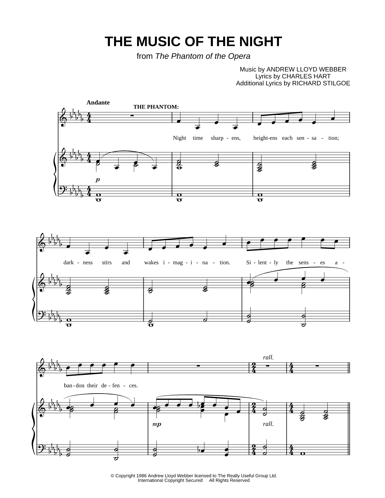 The Music of the Night