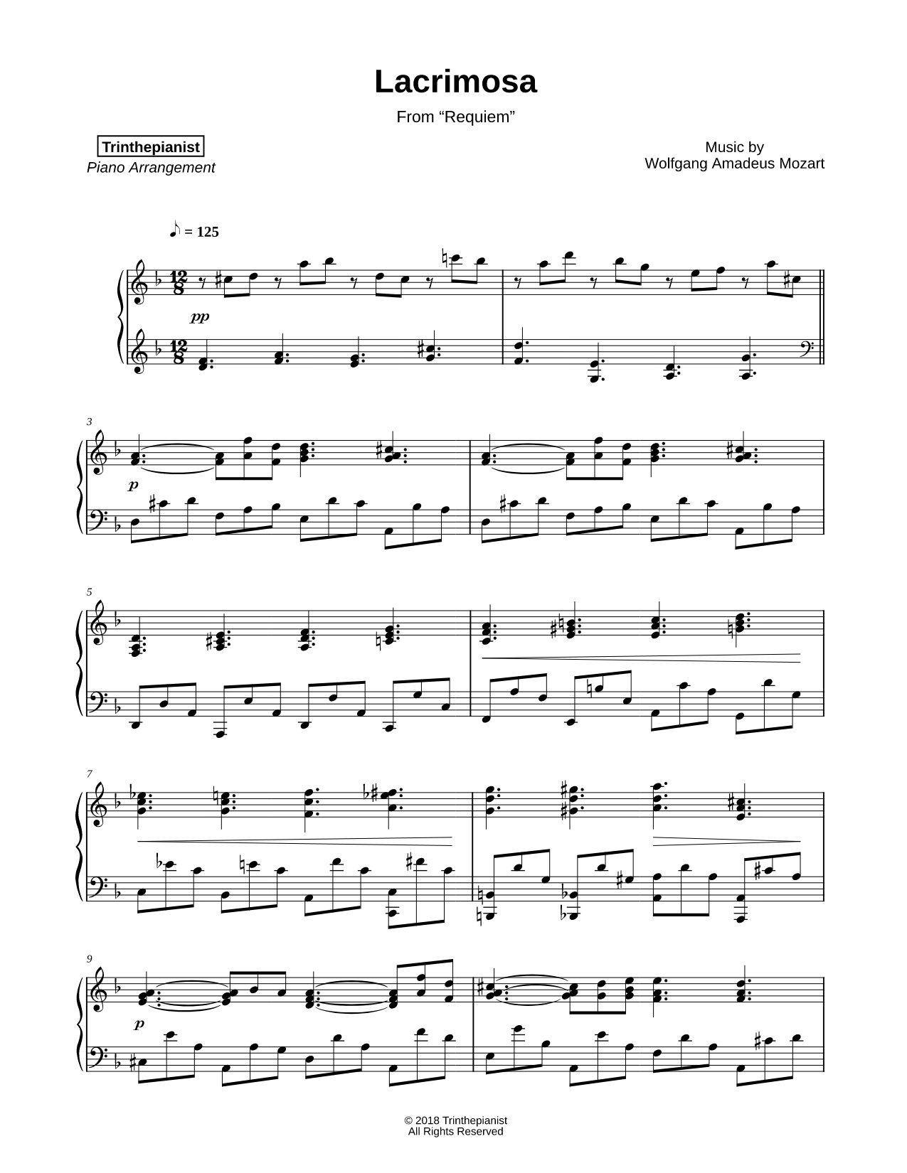 Requiem, K. 626: Lacrimosa