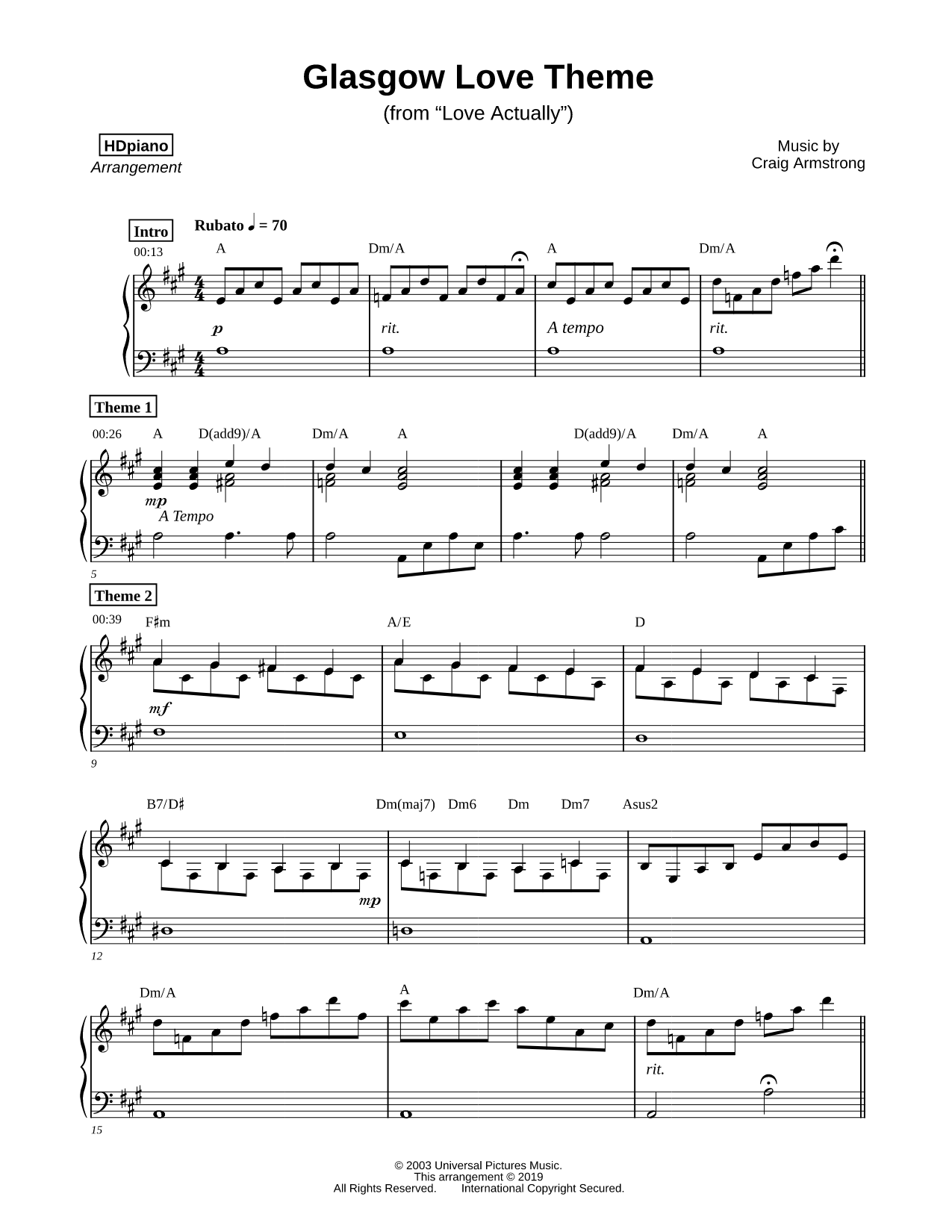 Glasgow Love Theme