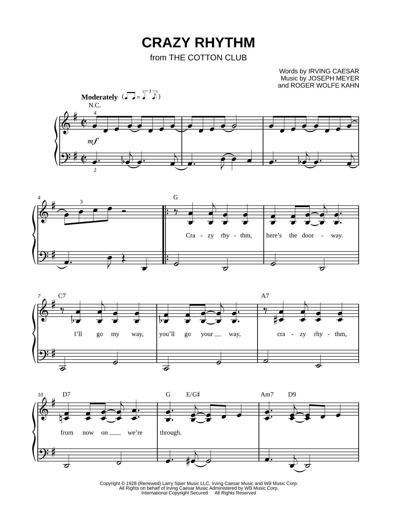 Crazy Rhythm