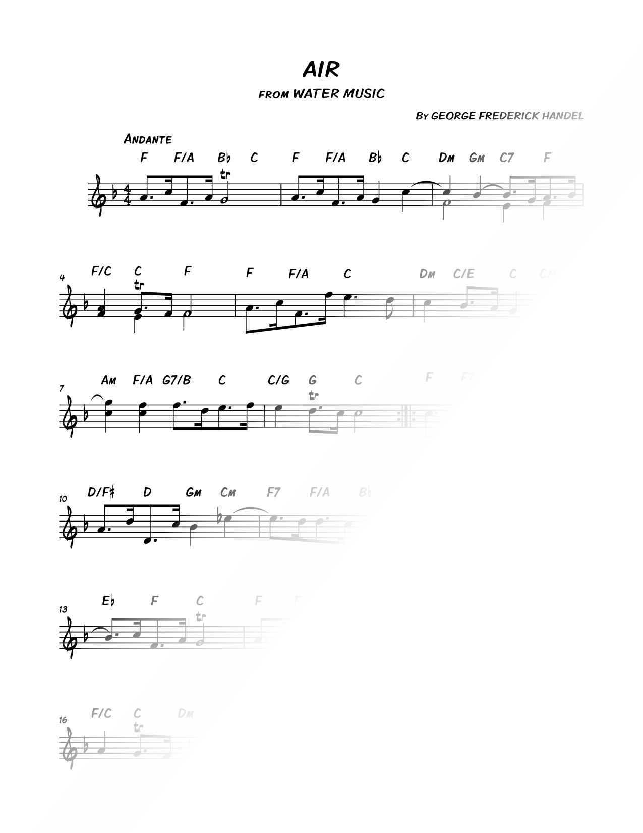 Air from Water Music