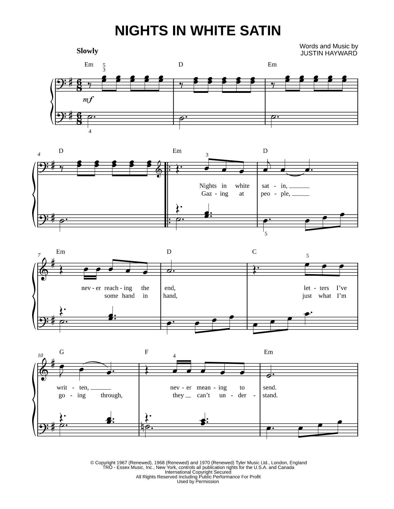 Nights in White Satin