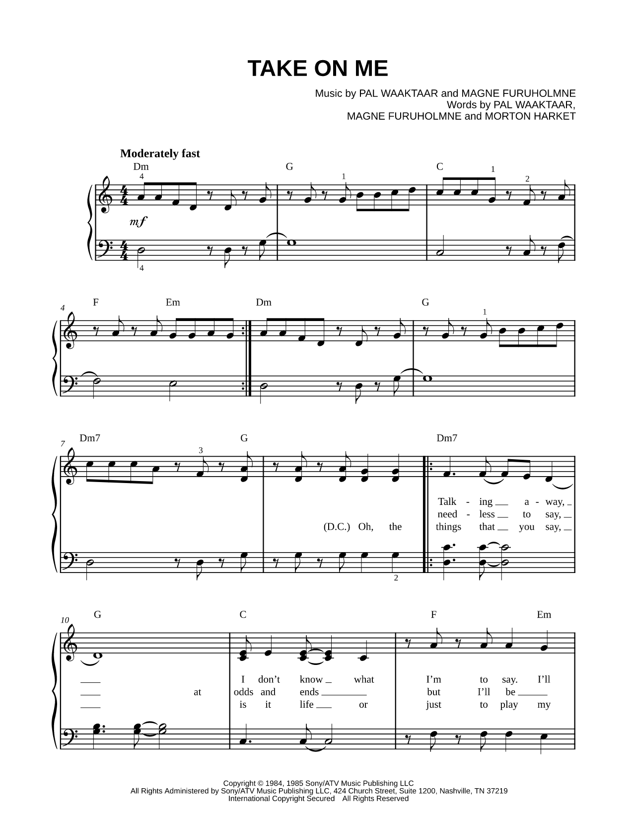 Take on Me