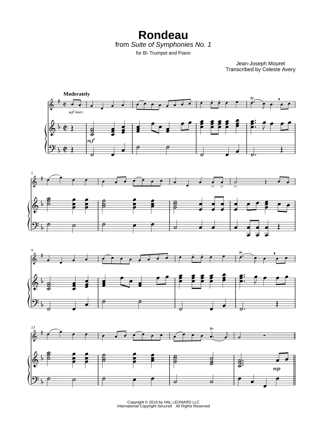 Rondeau - Trumpet & Piano