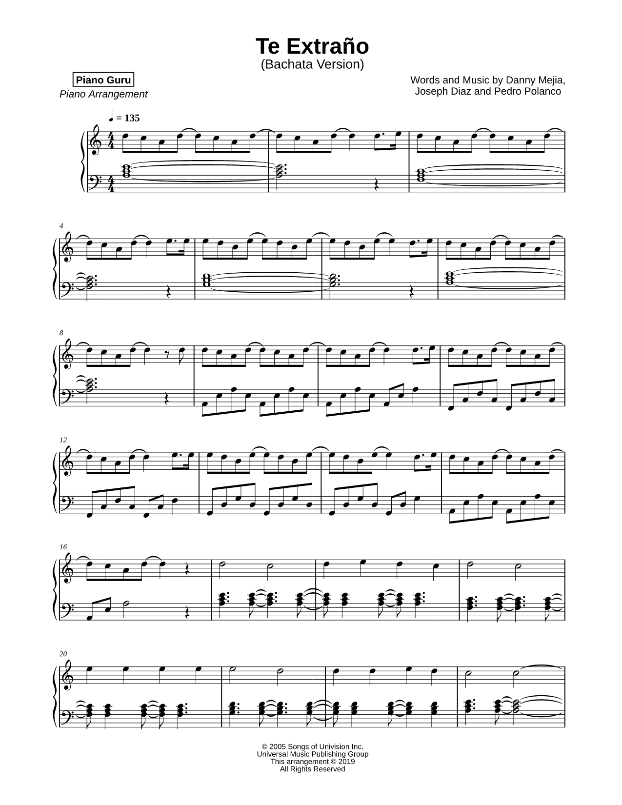 Te Extraño