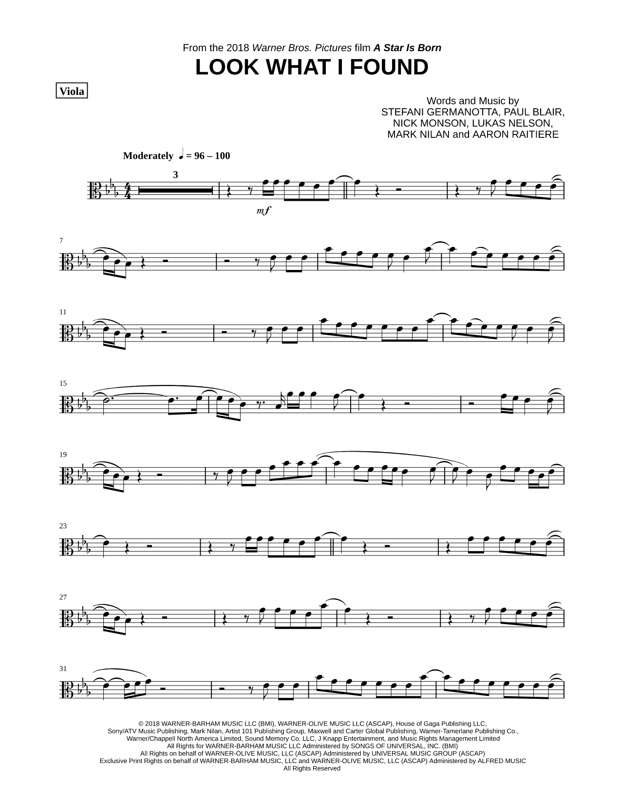 Look What I Found - Viola