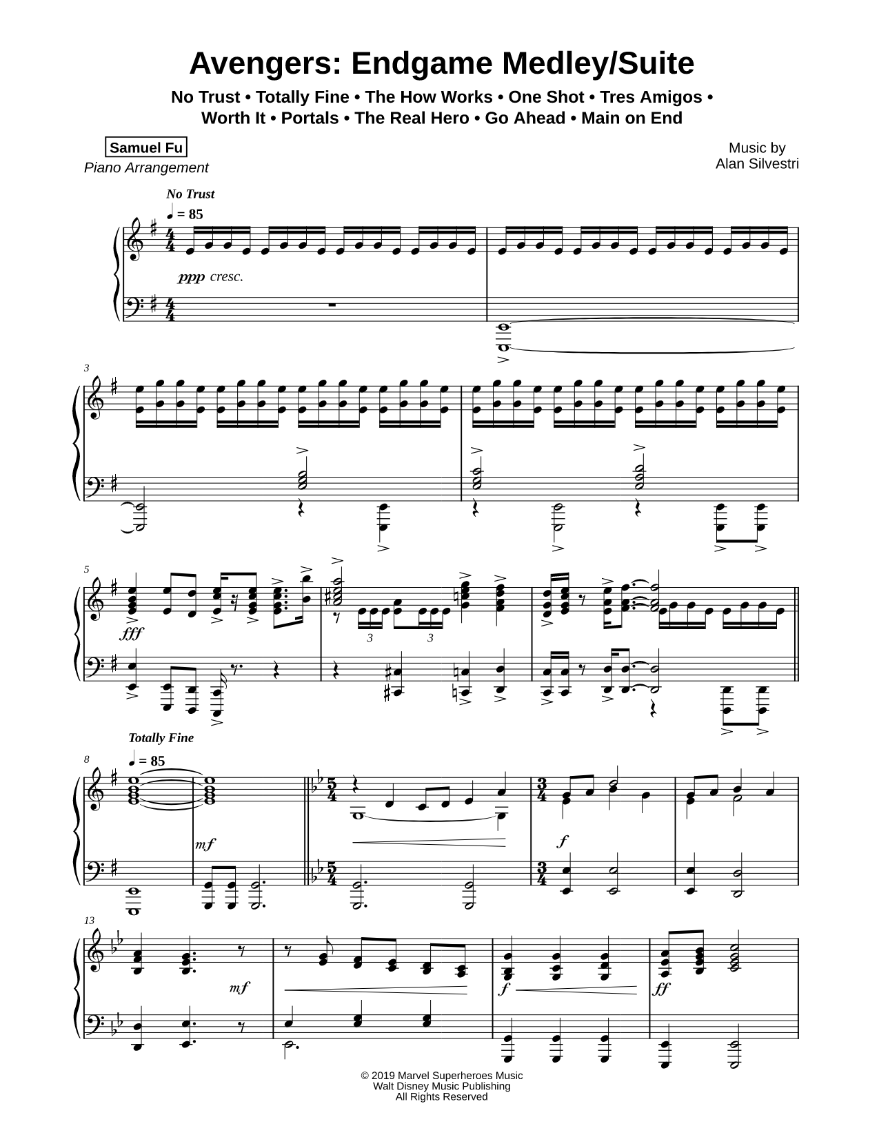 Avengers: Endgame Medley / Suite