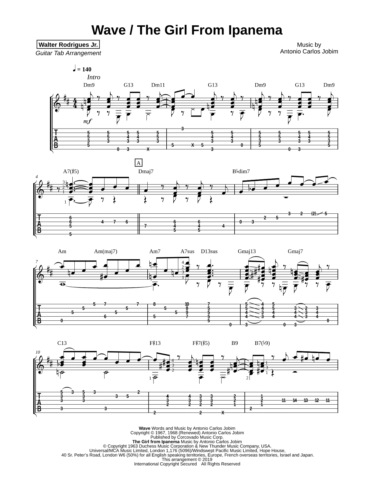 Wave / The Girl from Ipanema