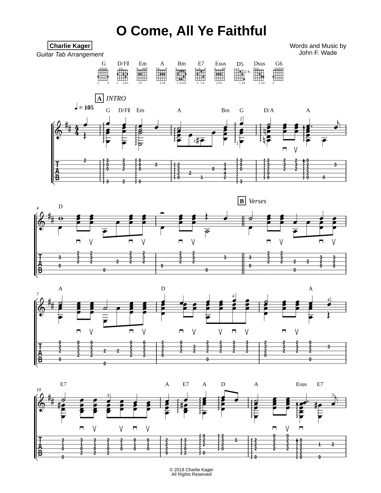 O Come, All Ye Faithful