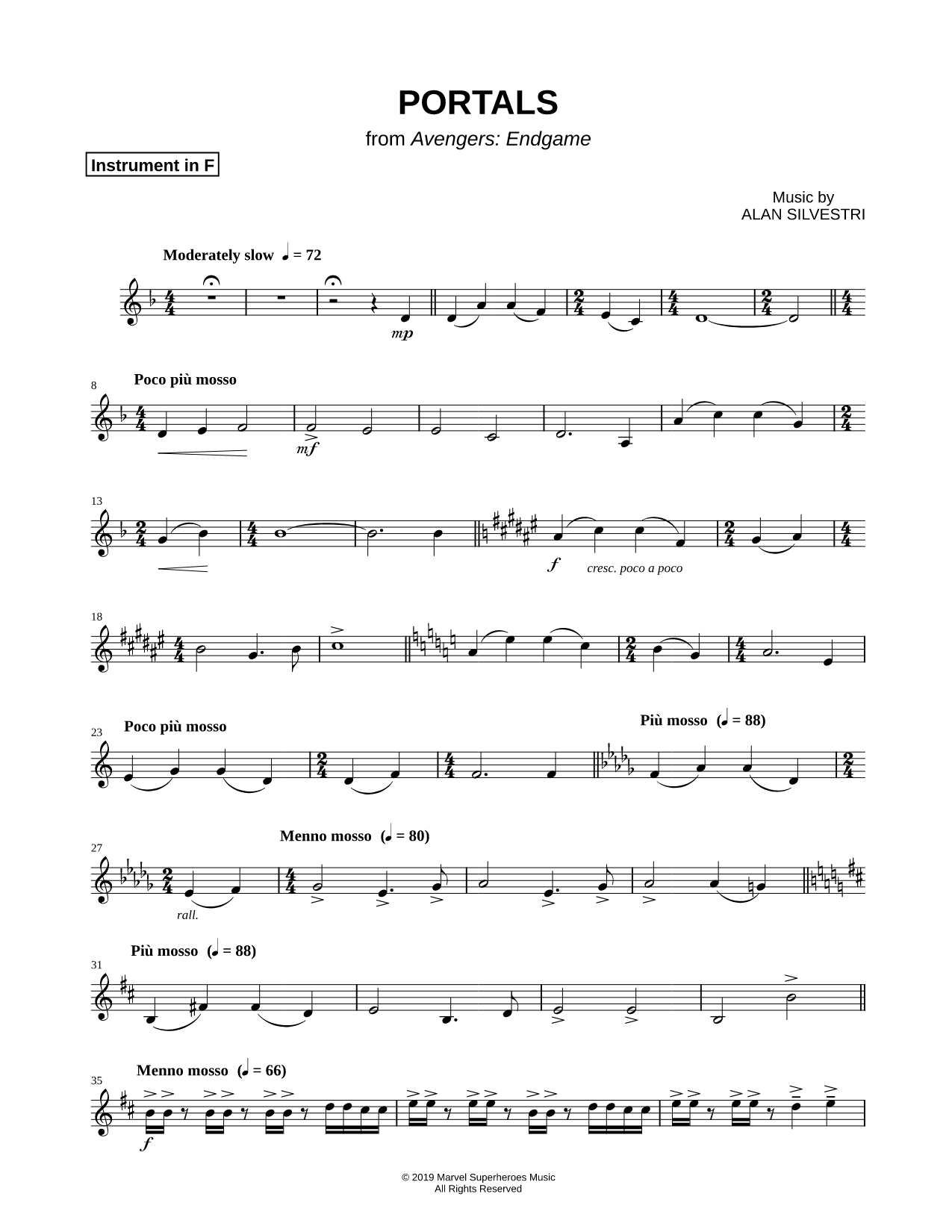 Portals - F Instrument