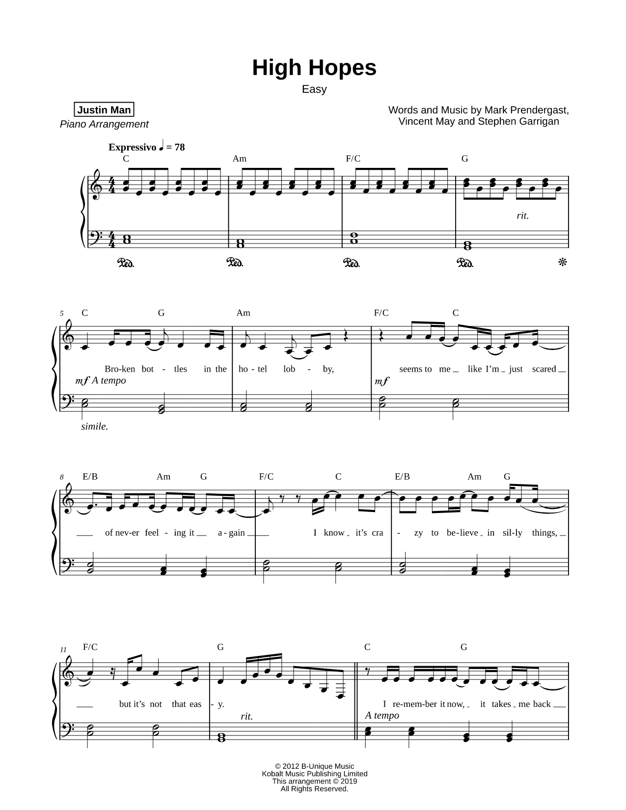 High Hopes [easy]