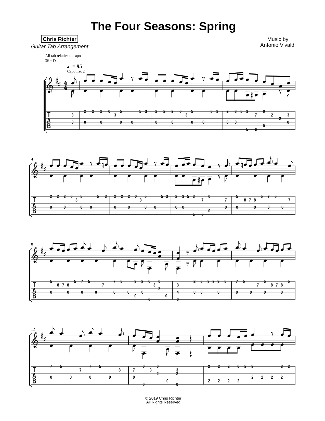 Spring from the Four Seasons - Allegro