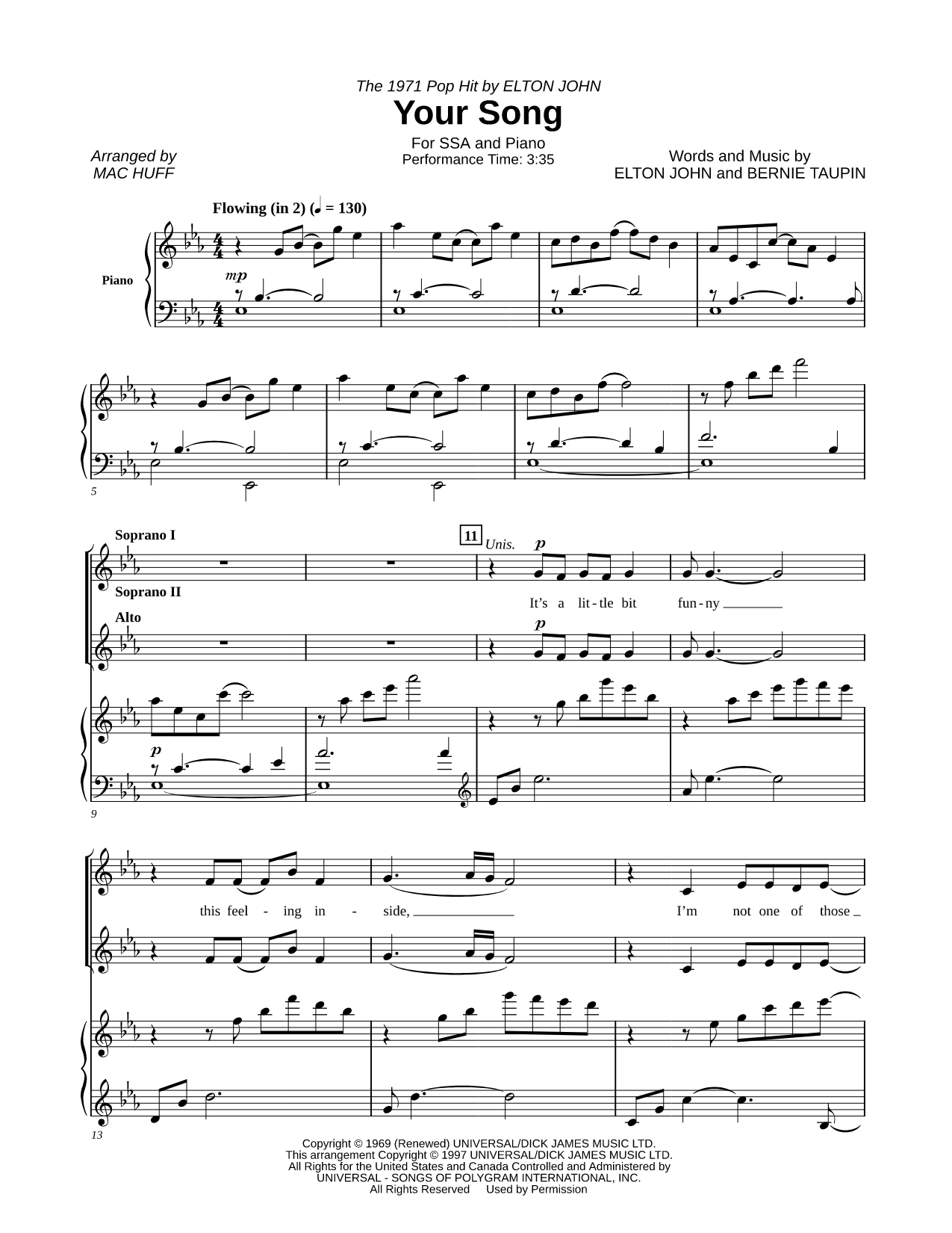 Your Song