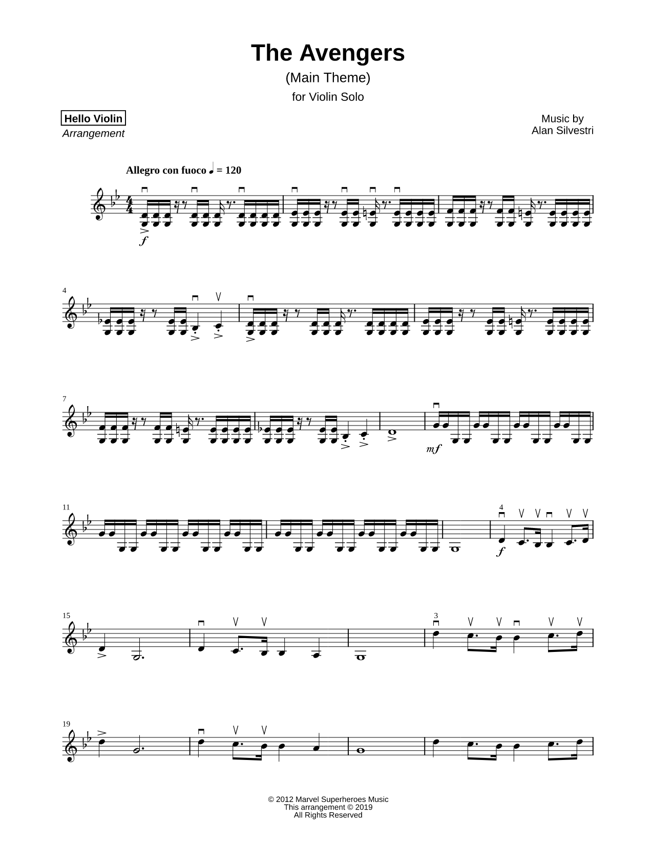 The Avengers (Main Theme)