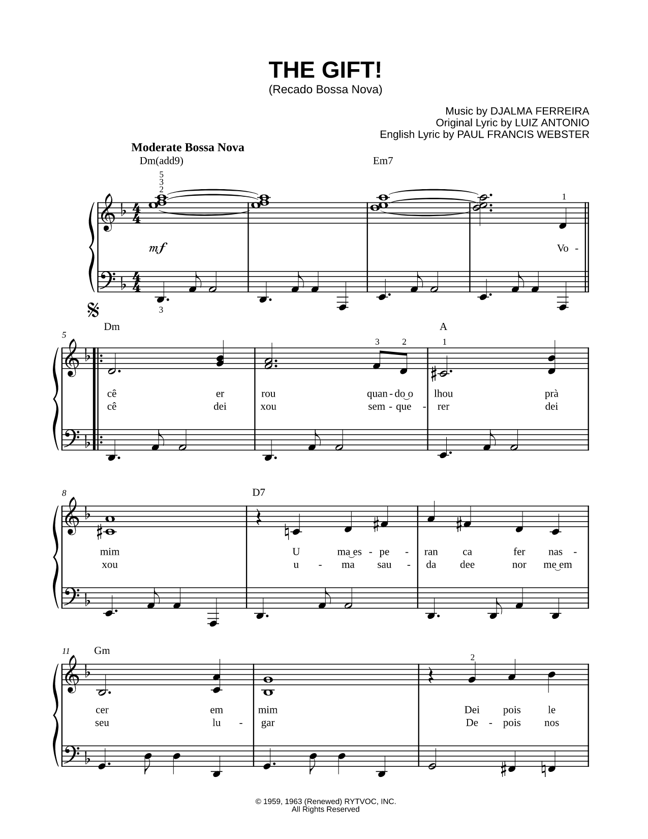 The Gift! (Recado Bossa Nova)