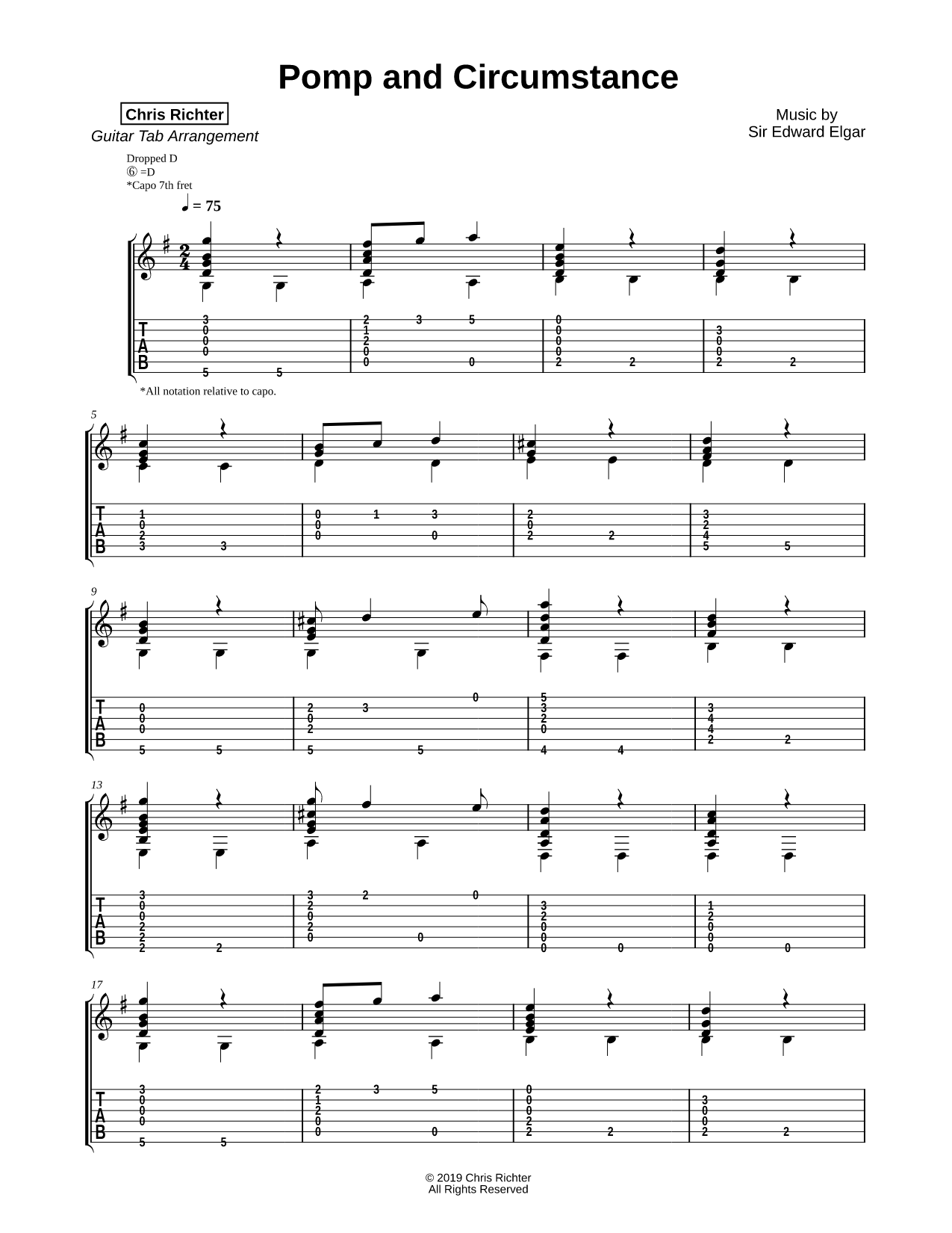 Pomp and Circumstance