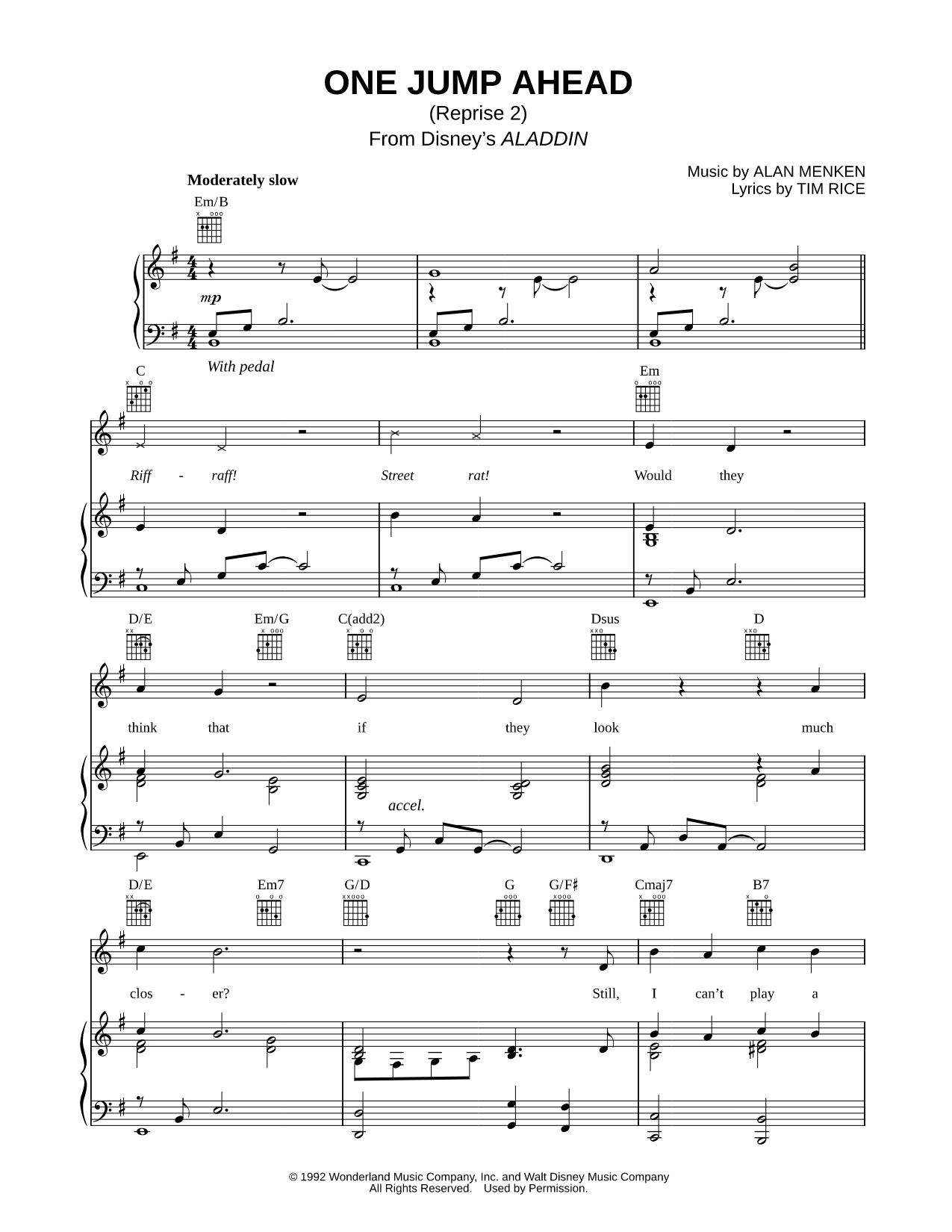 One Jump Ahead (Reprise 2)