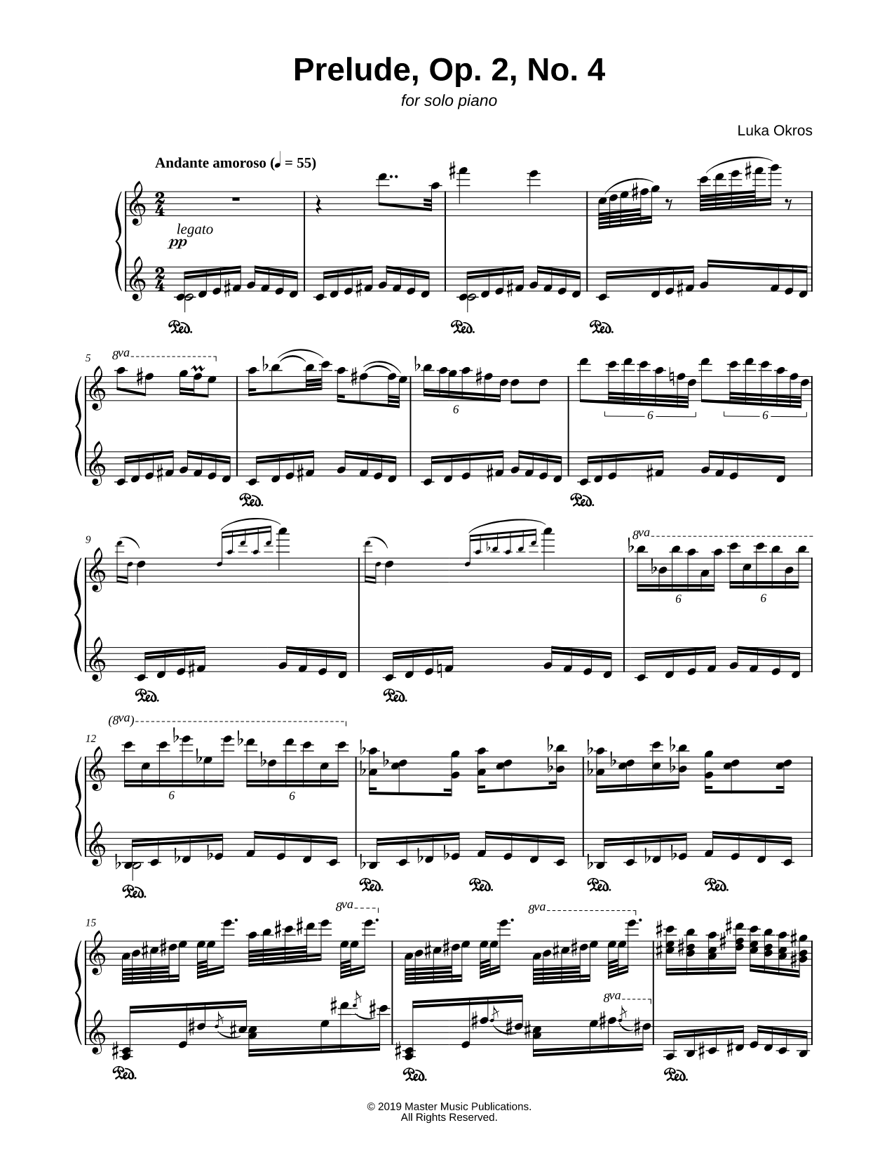 Prelude, Op. 2, No. 4