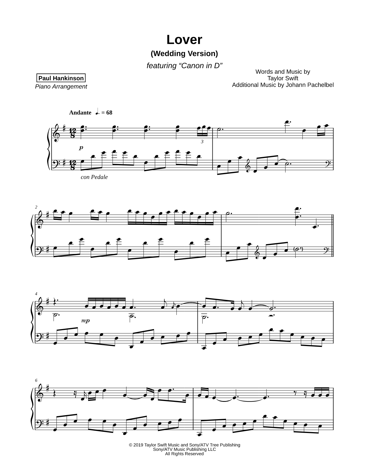 Lover (Wedding Version)