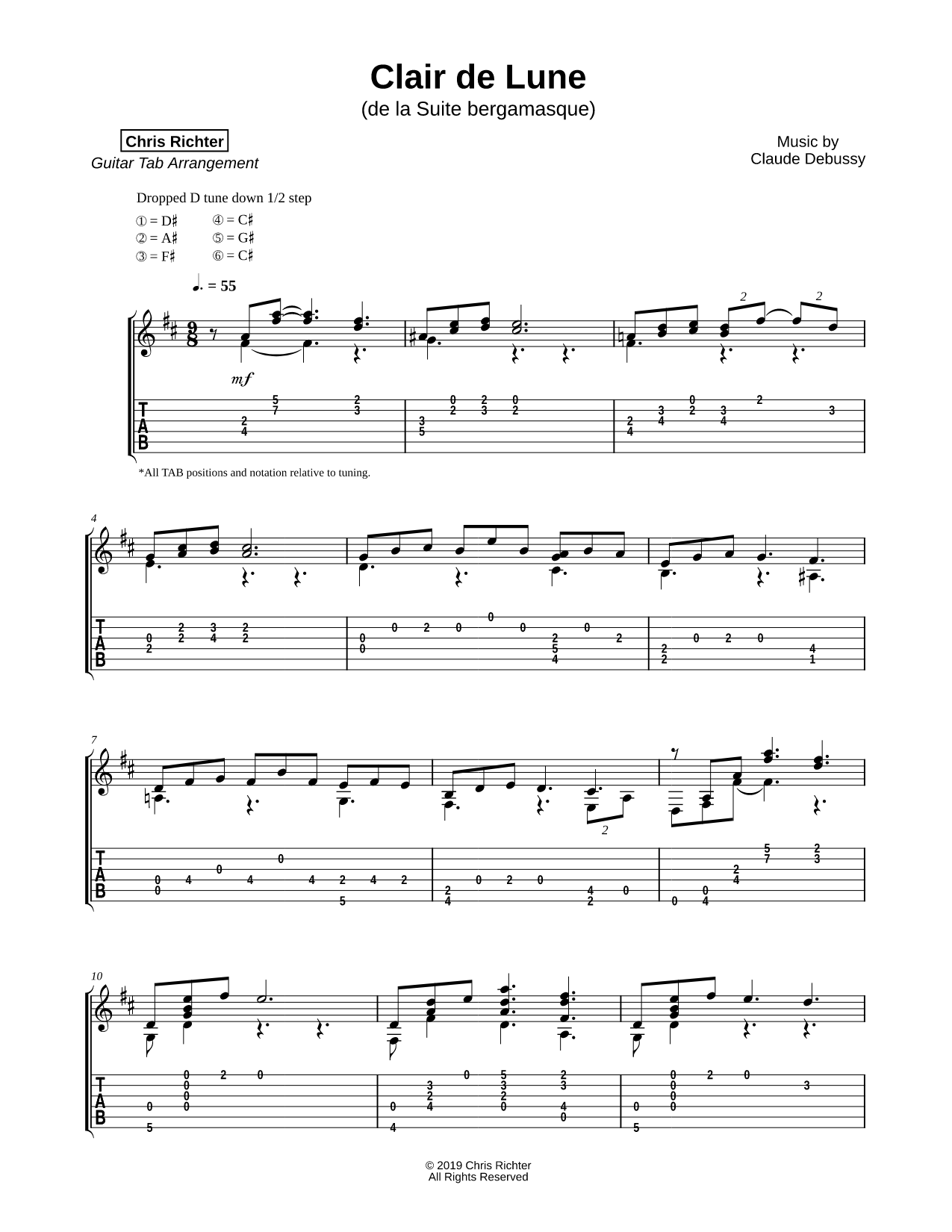 Clair de lune