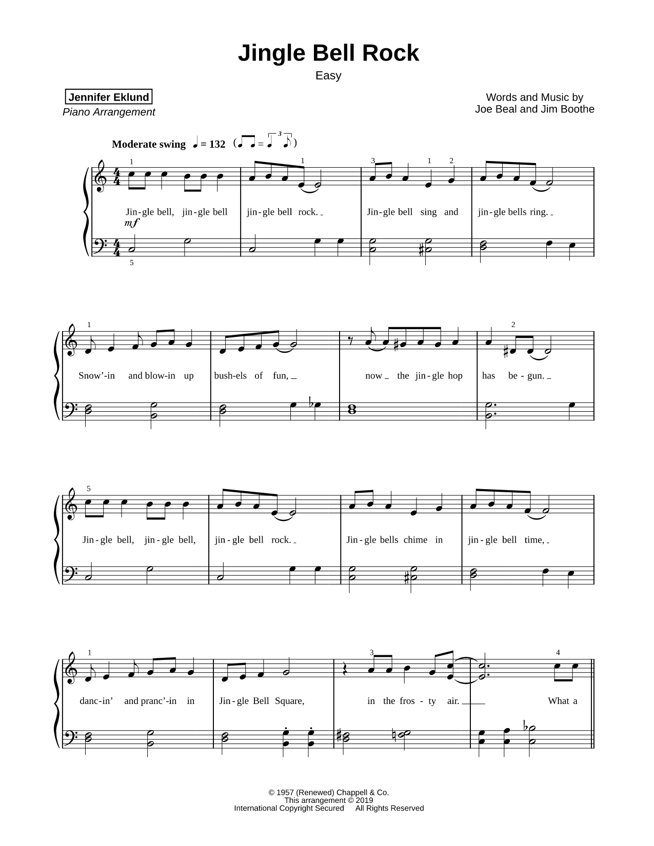 Jingle Bell Rock [easy]