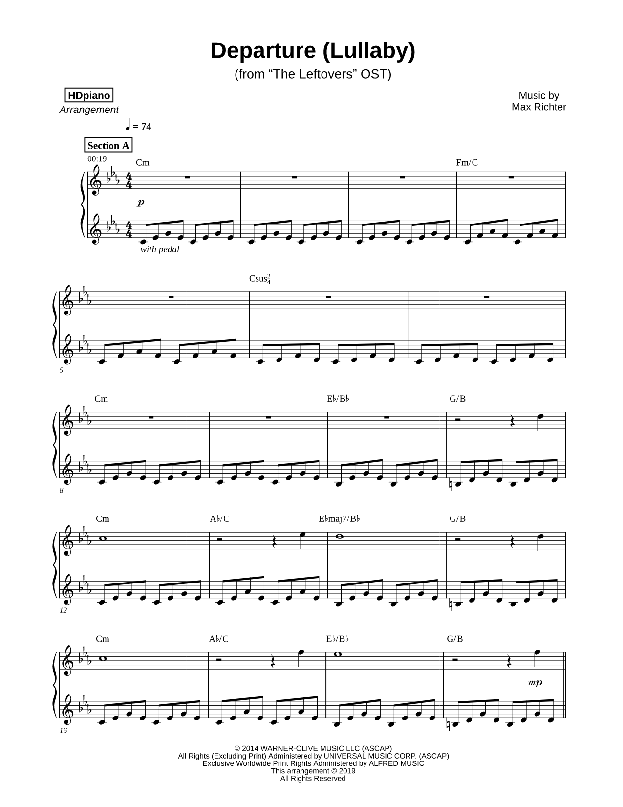 Departure (Lullaby)