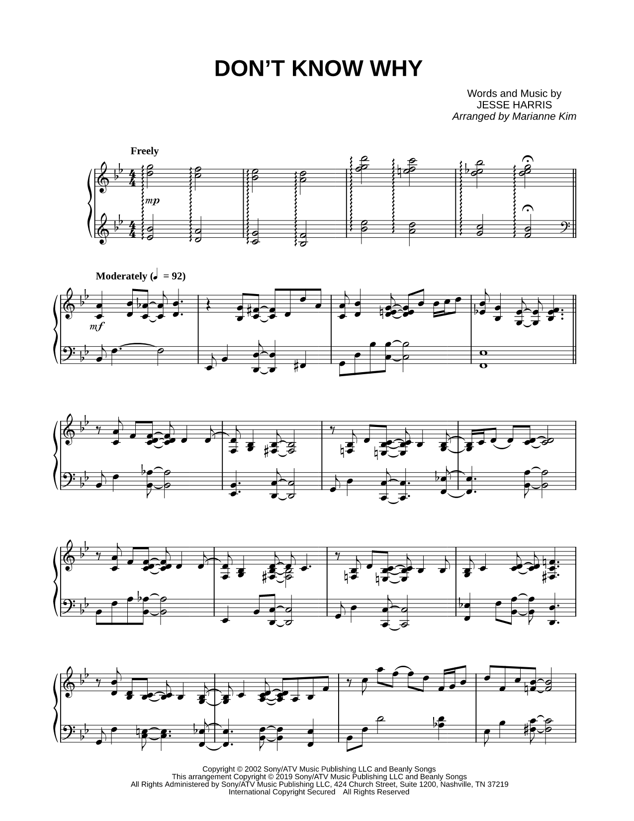 Don't Know Why