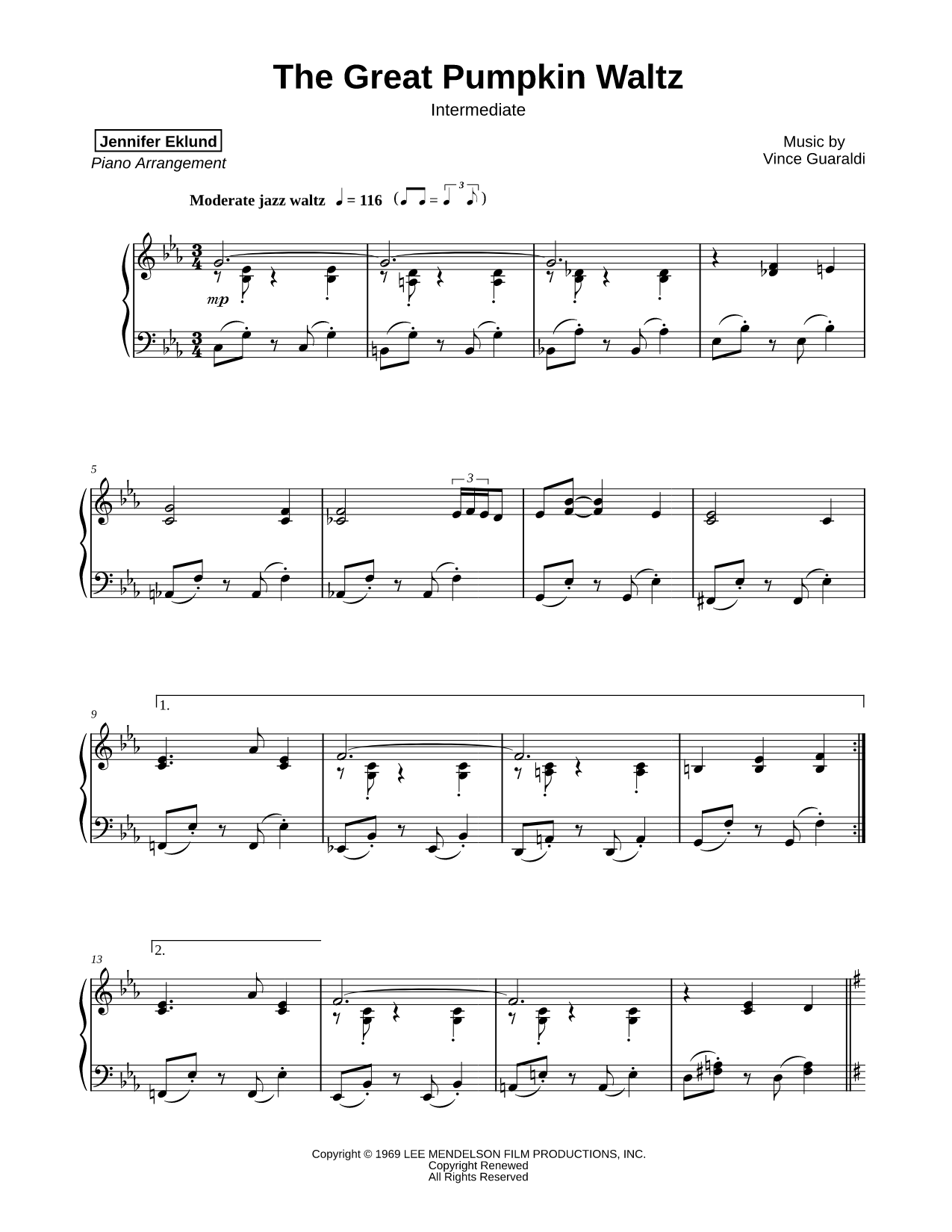 The Great Pumpkin Waltz [intermediate]